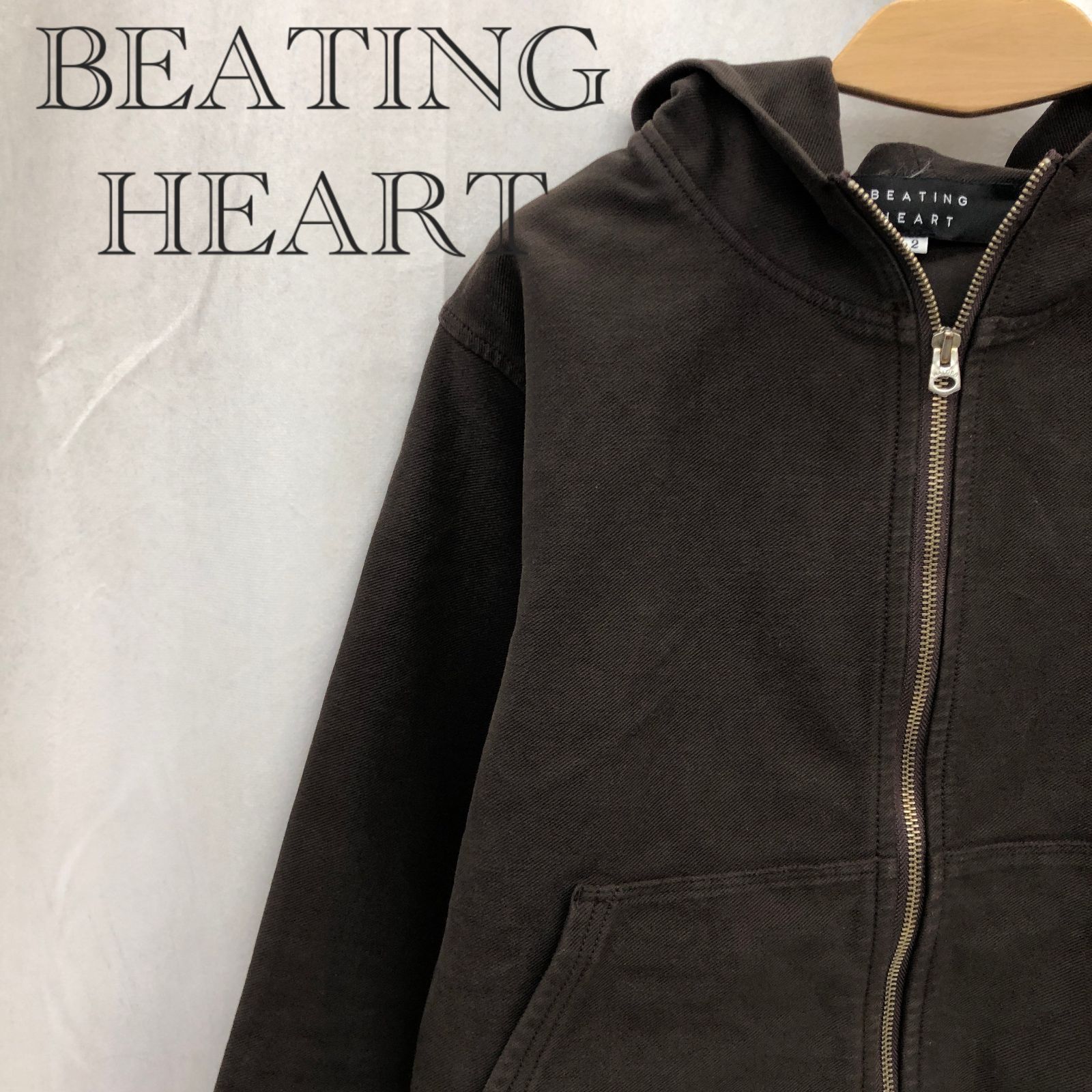 ビーティングハート BEATING HEART パーカー BEATING HEART ビーティングハート パーカー スウェット ジップ フード