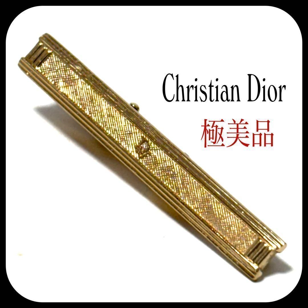 極美品✨ クリスチャンディオール ネクタイピン ゴールド Dior - メルカリ