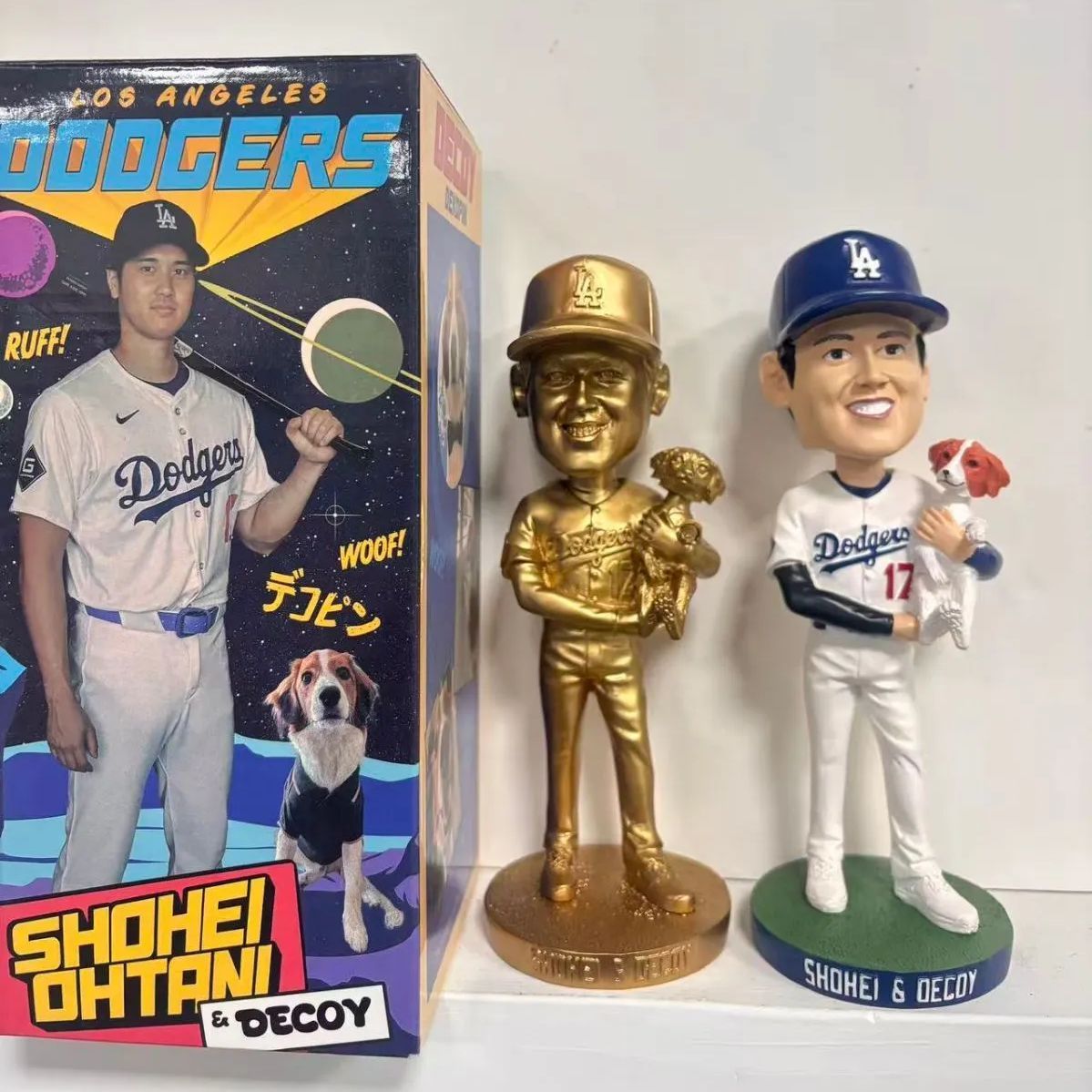 限定品 金色 大谷翔平 デコピン バブルヘッド +大谷翔平 限定品 金色 大谷翔平 デコピン バブルヘッド +大谷翔平