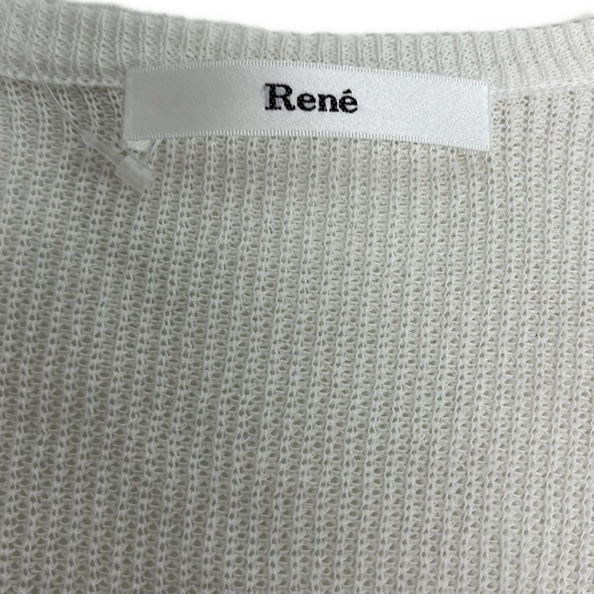 Rene(ルネ) ボレロ サイズ36 S レディース美品 - 白 半袖 - メルカリ