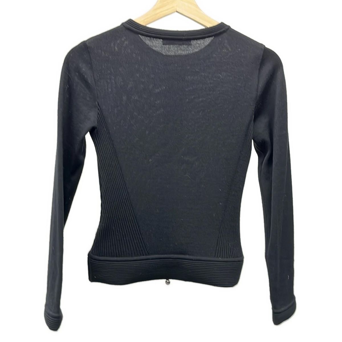 Rene(ルネ) カーディガン サイズ34 S レディース美品 - 黒 長袖/ジップ