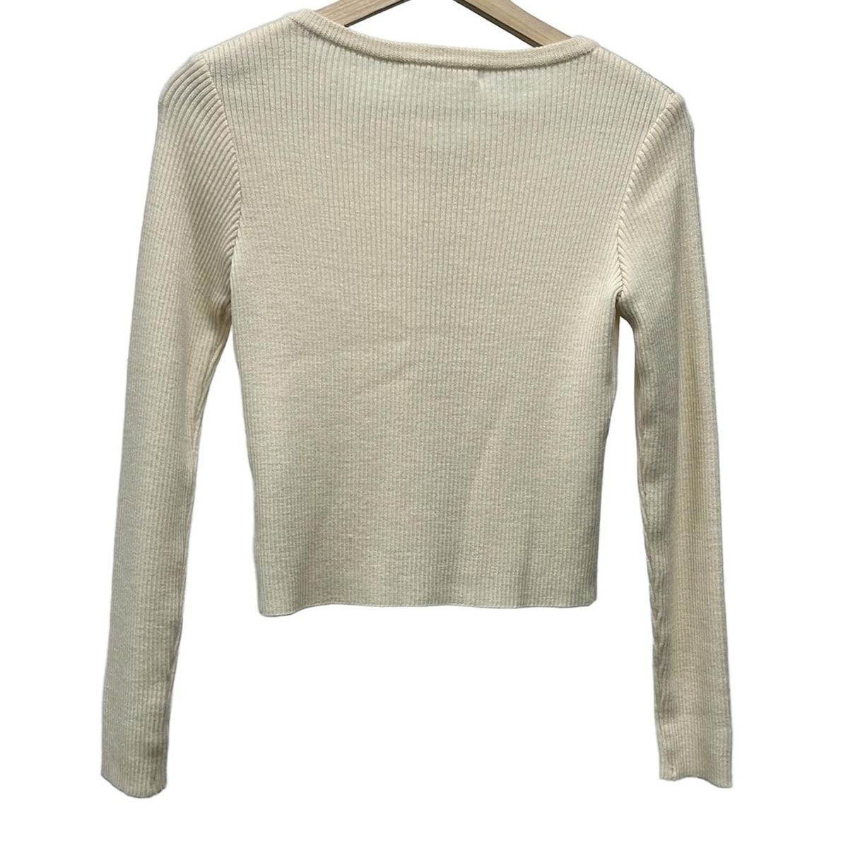 René アイボリー 長袖カーディガン Rene(ルネ) カーディガン サイズ34 S レディース - アイボリー 長袖