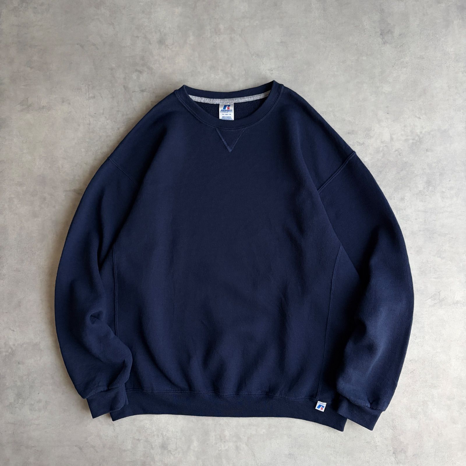 00s〜10s/RUSSELL ATHLETIC/ラッセルアスレチック/無地スウェット/前V