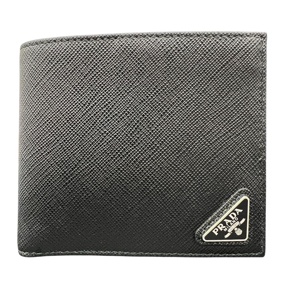 PRADA 展示品級 プラダ トライアングルロゴ 二つ折り財布 2MO513