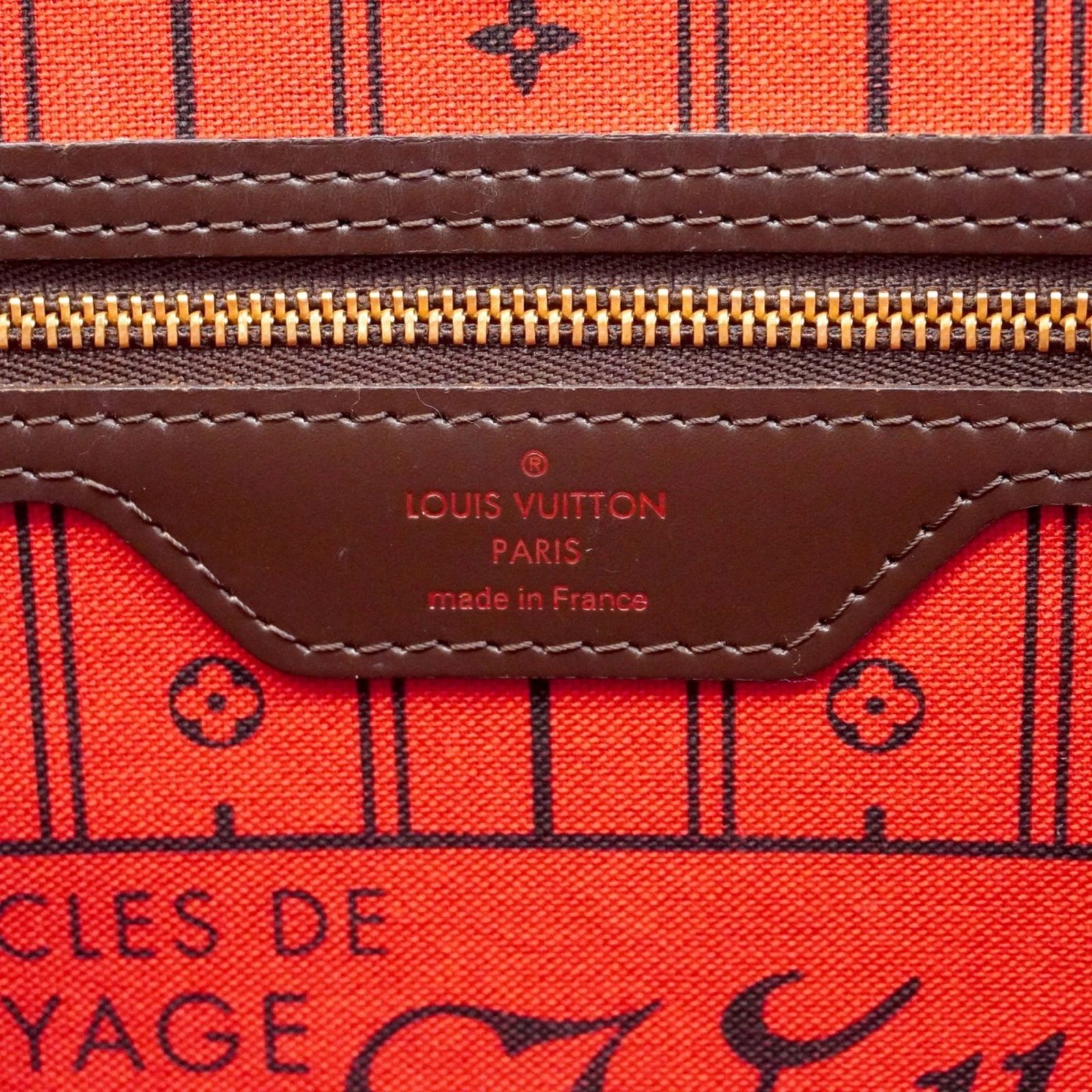 【美品】 ルイ ヴィトン ネヴァーフル MM ダミエ エベヌ トートN51105 ルイ・ヴィトン(Louis Vuitton) ルイ・ヴィトン トートバッグ ダミエ