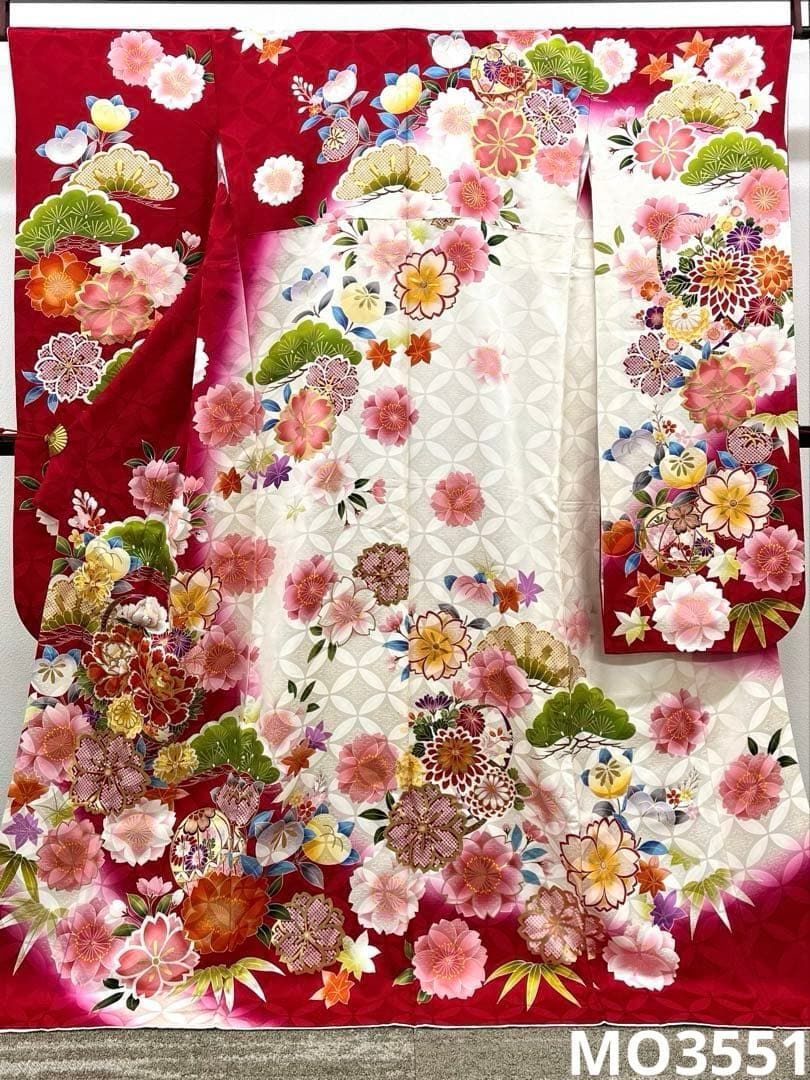 振袖 金駒 金彩 紋意匠 身丈168cm 撥水加工済 MO3351 - メルカリ