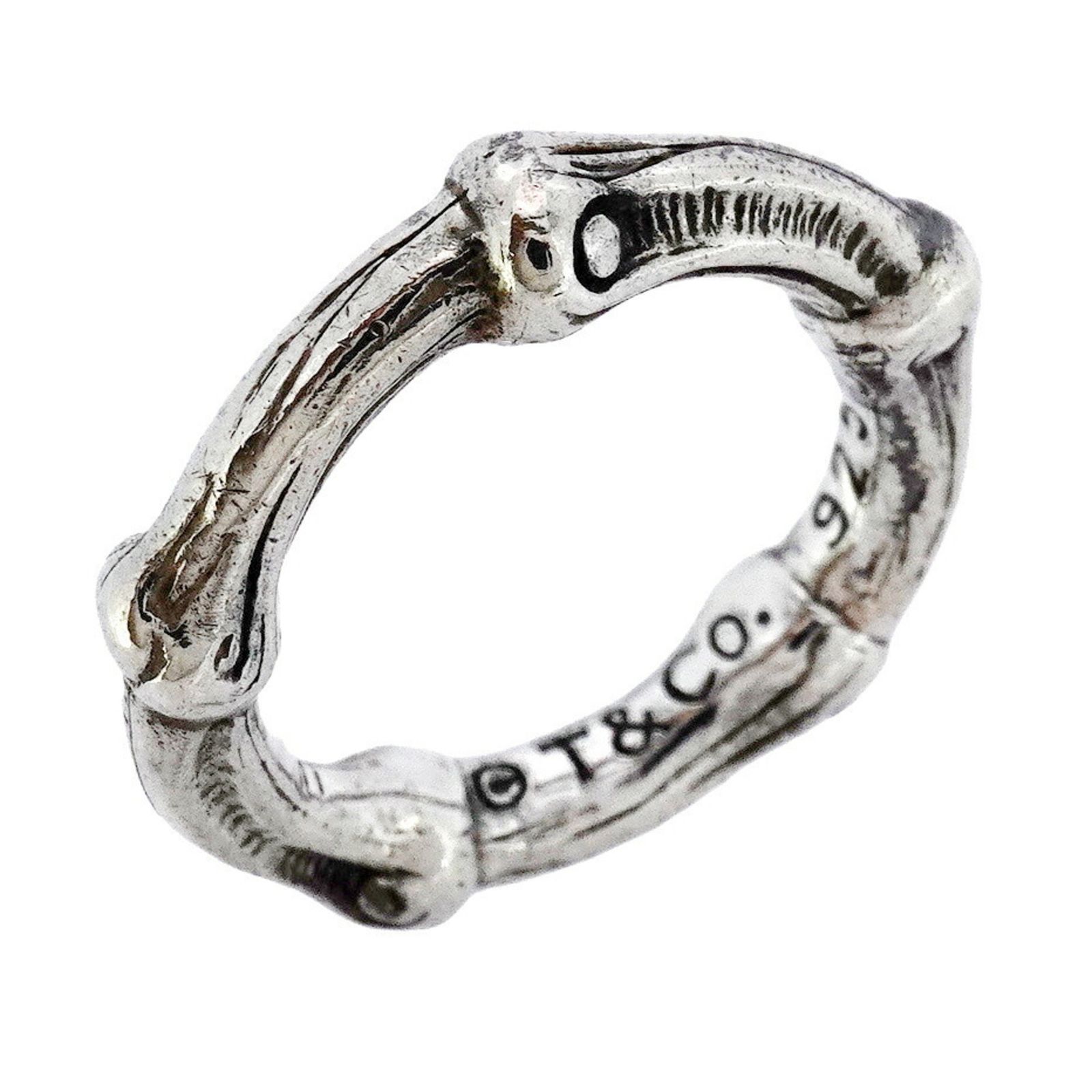 【たいたべさん専用】Tiffany ティファニー バンブー シルバー925 5号 ティファニー(Tiffany) ティファニー リング バンブー シルバー925 5.5