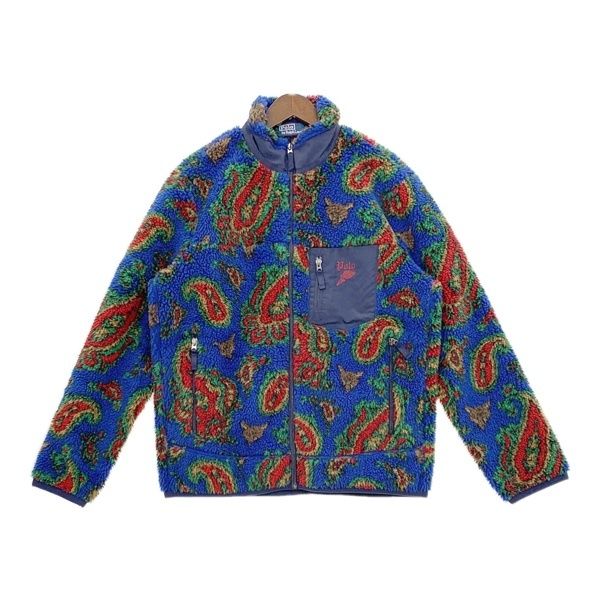 POLO RALPH LAUREN ポロラルフローレン ペイズリー フリース ジャ