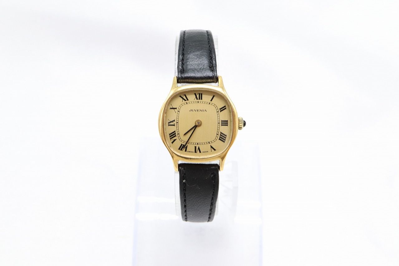 W292-7】動作品 JUVENIA ジュベニア SWISS MADE 2針 手巻き 腕時計