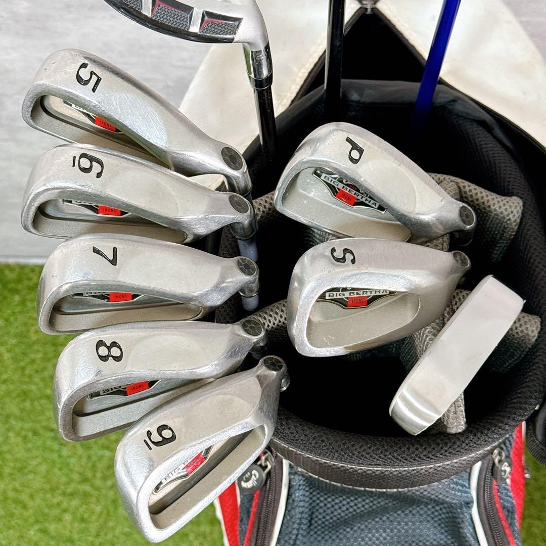 キャロウェイ メンズ ゴルフクラブセット フルセット 11本【K427