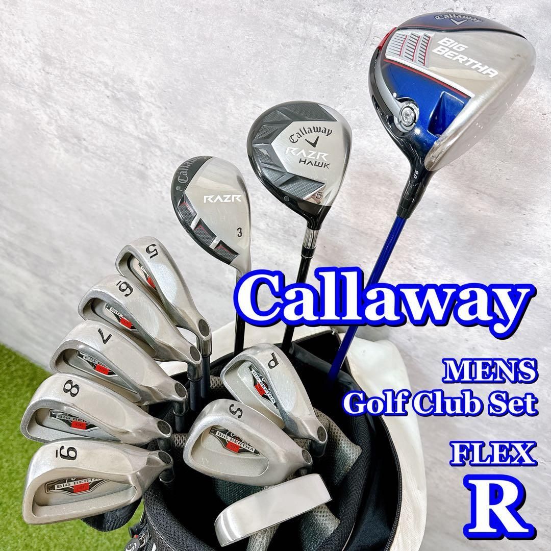 キャロウェイ メンズ ゴルフクラブセット フルセット 11本【K427