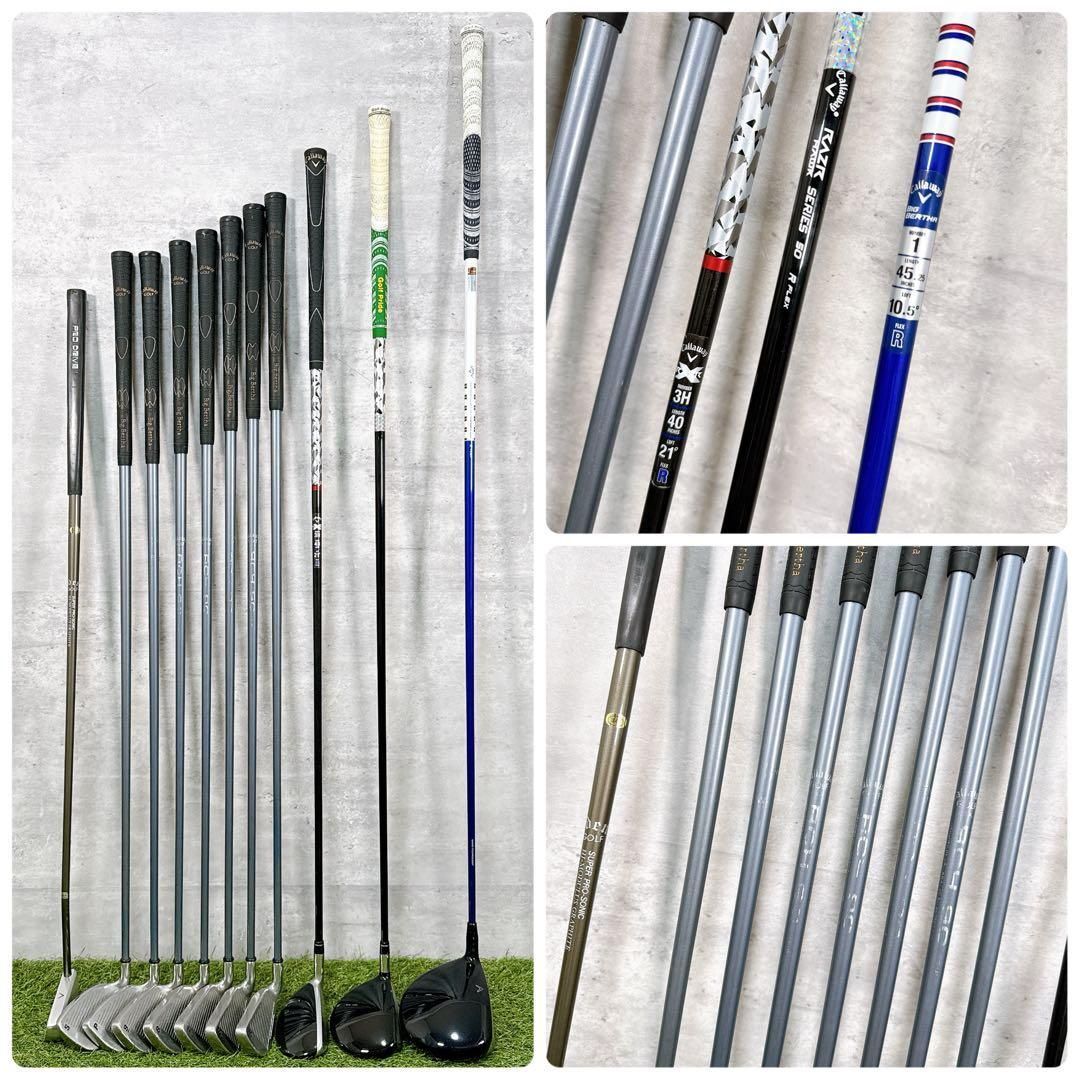キャロウェイ メンズ ゴルフクラブセット フルセット 11本【K427