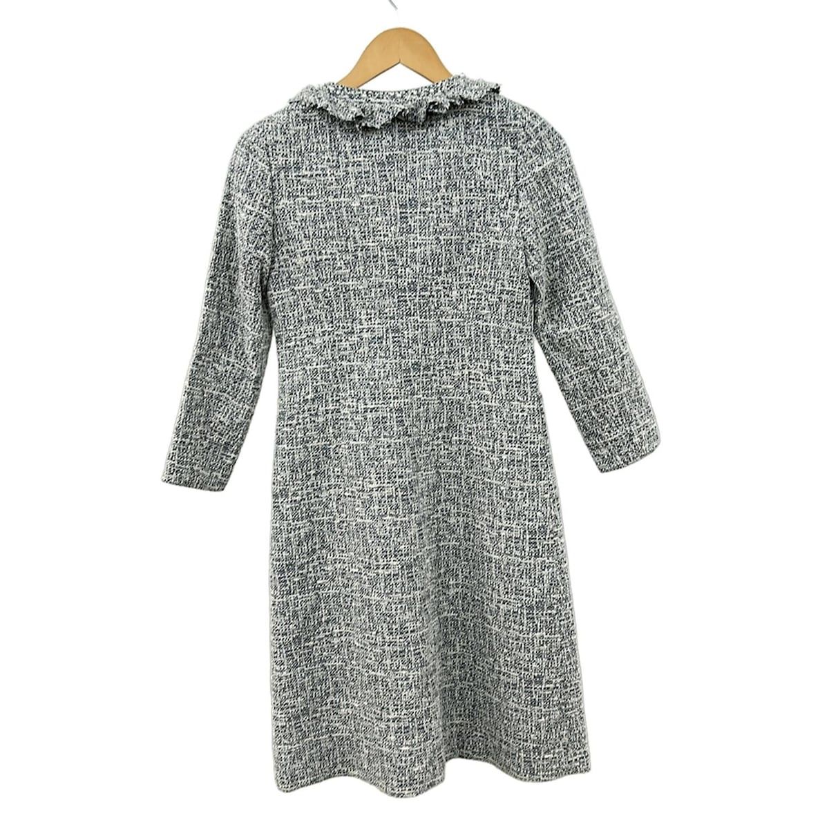 Rene(ルネ) コート サイズ34 S レディース美品 - ネイビー×アイボリー