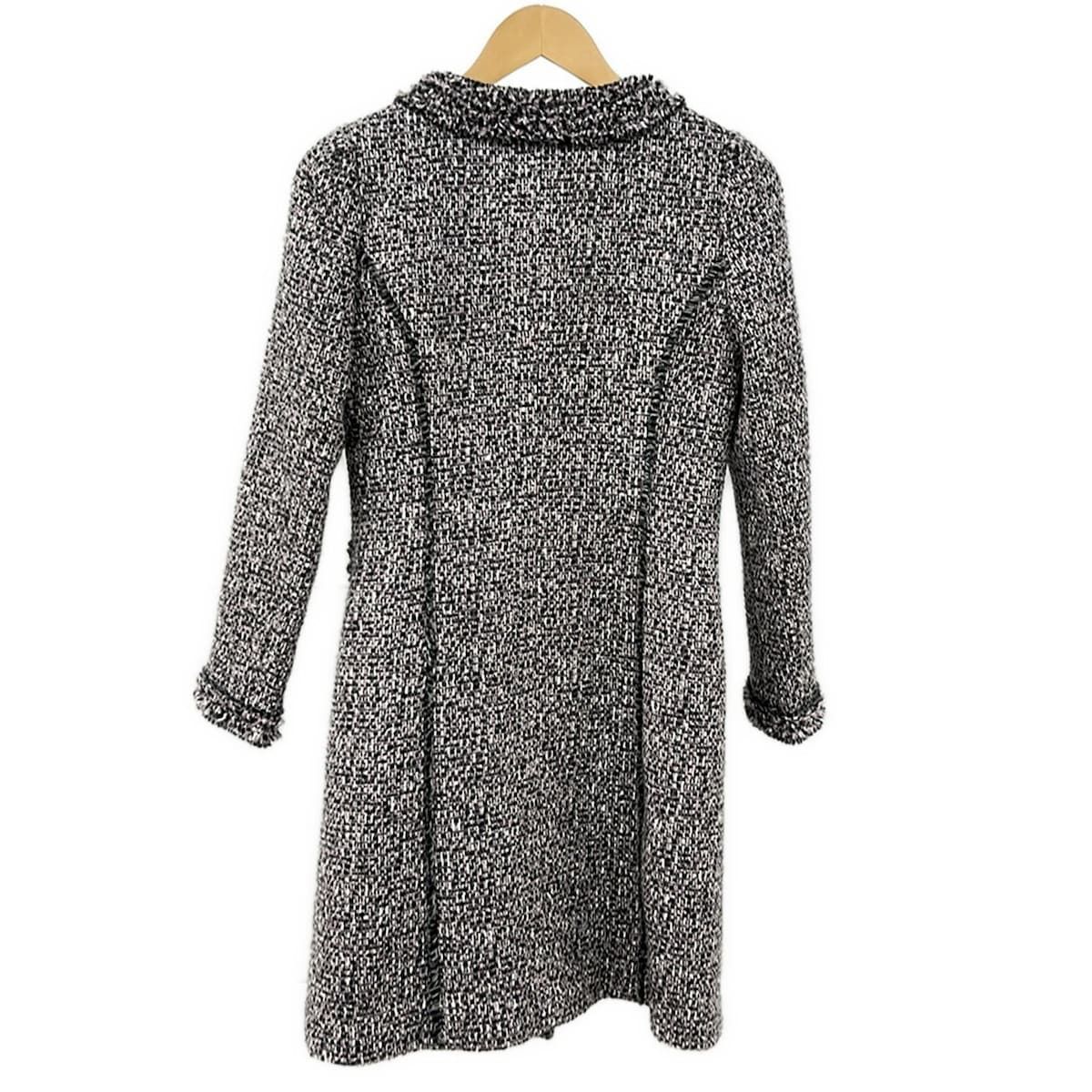 ルネ⭐︎コート36⭐︎試着のみ Rene(ルネ) コート サイズ34 S レディース美品 - 黒×ライトピンク