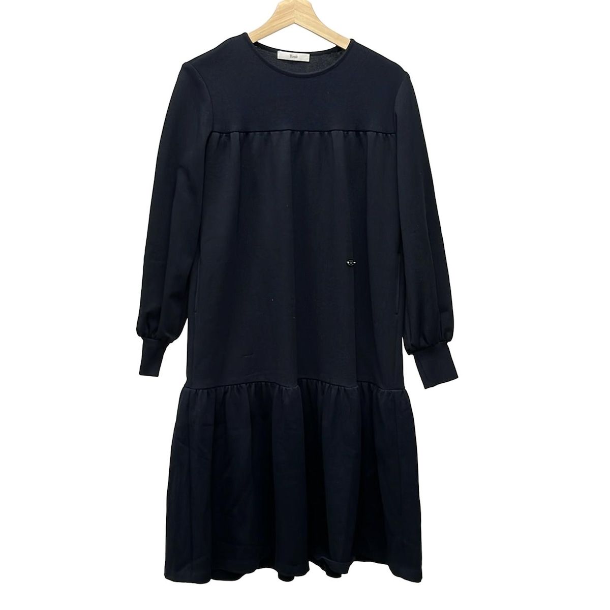 Rene(ルネ) ワンピース サイズ34 S レディース - ダークネイビー 長袖