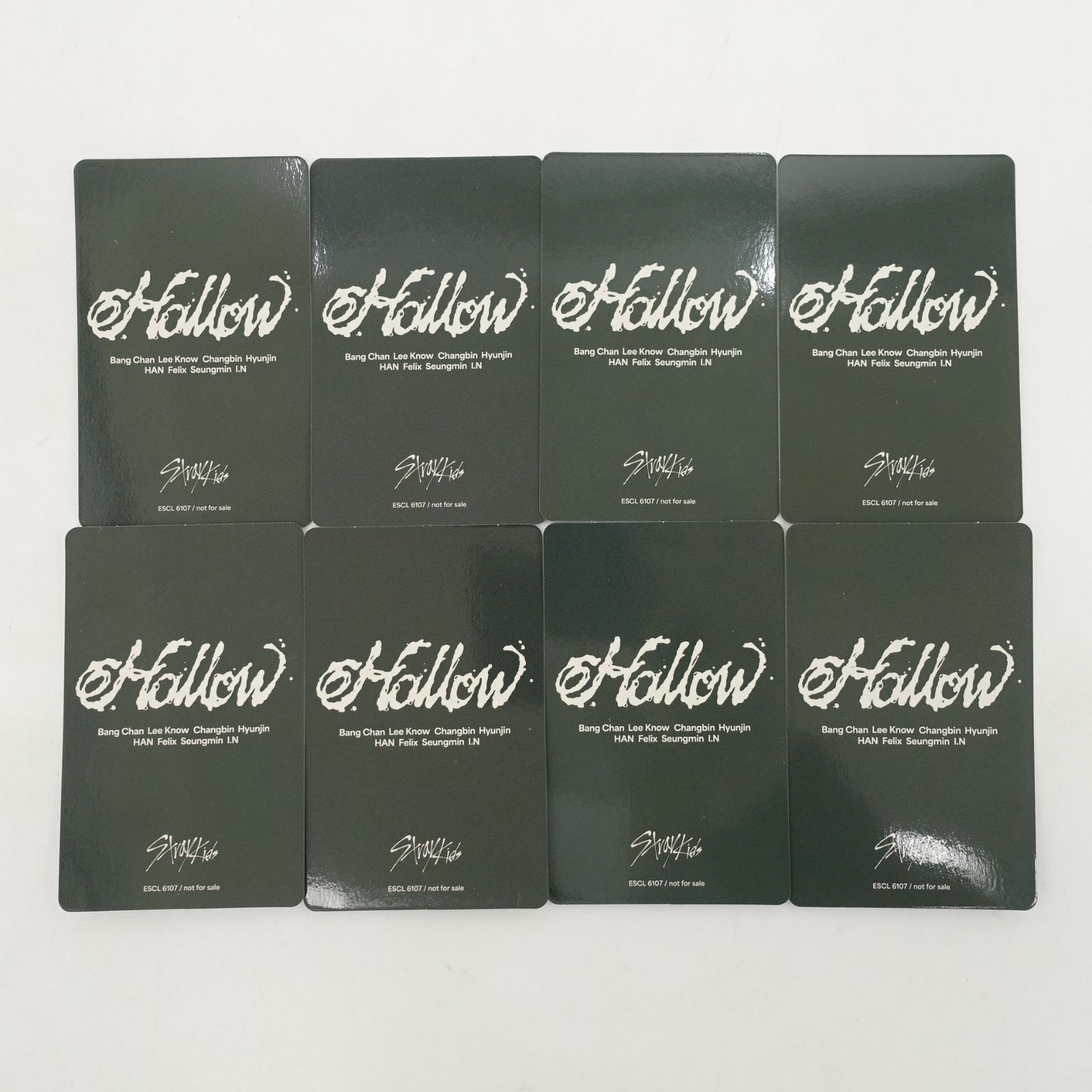 Stray Kids オール 全員 hollow 通常盤 コンプ トレカ フォト カード