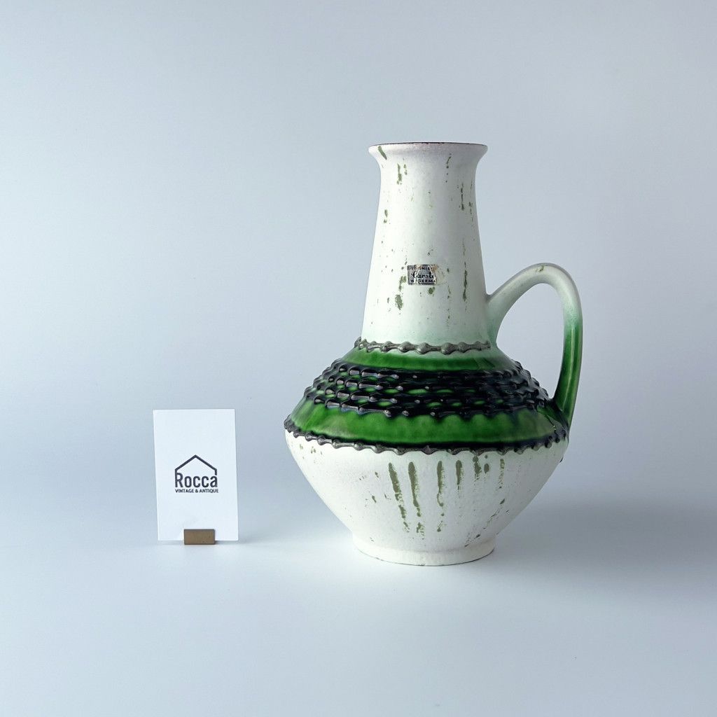 西ドイツ Fat lava ヴィンテージ フラワーベース 花器 陶器 花瓶