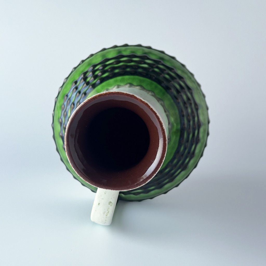 西ドイツ Fat lava ヴィンテージ フラワーベース 花器 陶器 花瓶