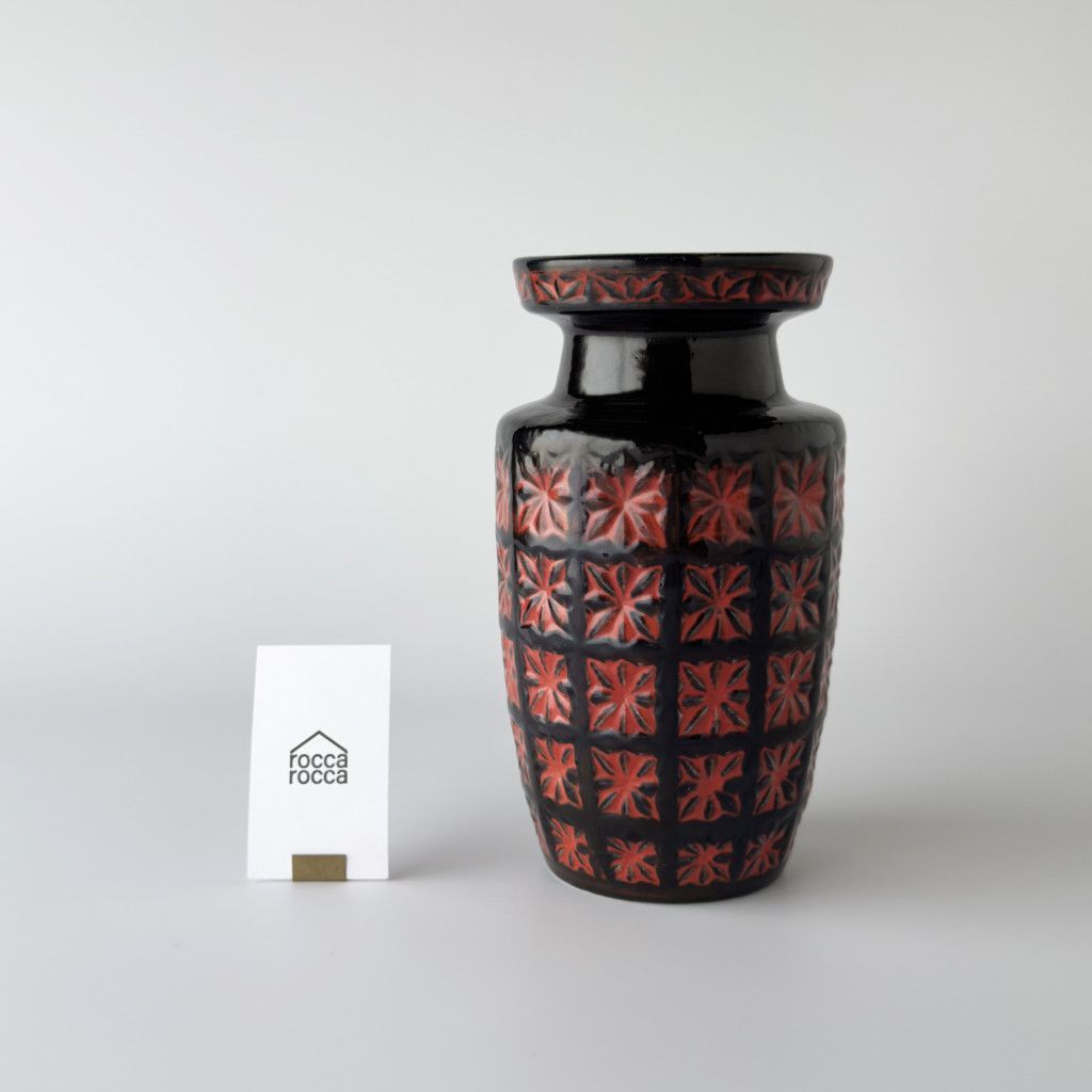 西ドイツ Fat lava ヴィンテージ scheurich シューリッヒ フラワー