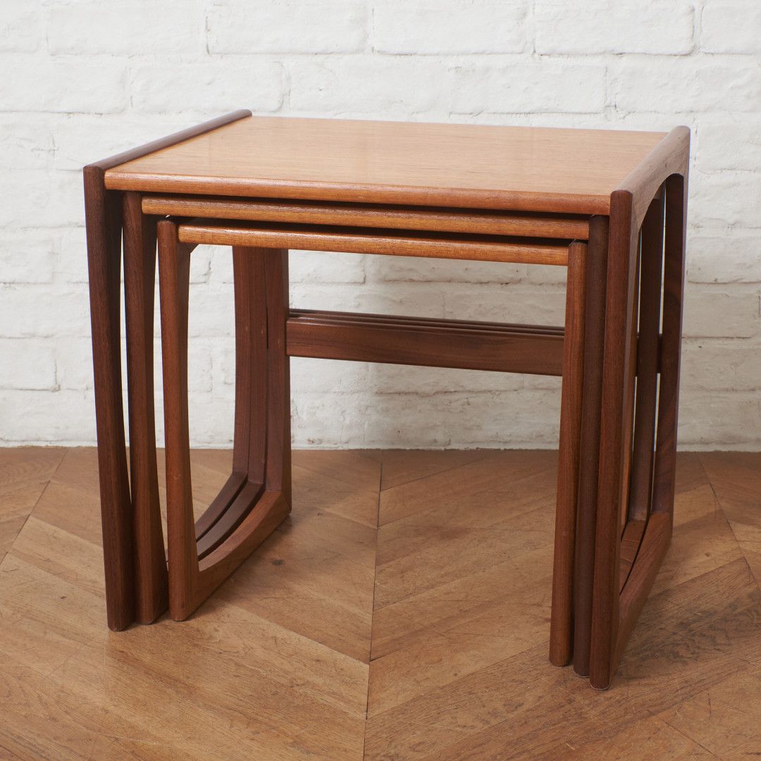 G-PLAN Quadrille ネストテーブル ヴィンテージ チーク 英国