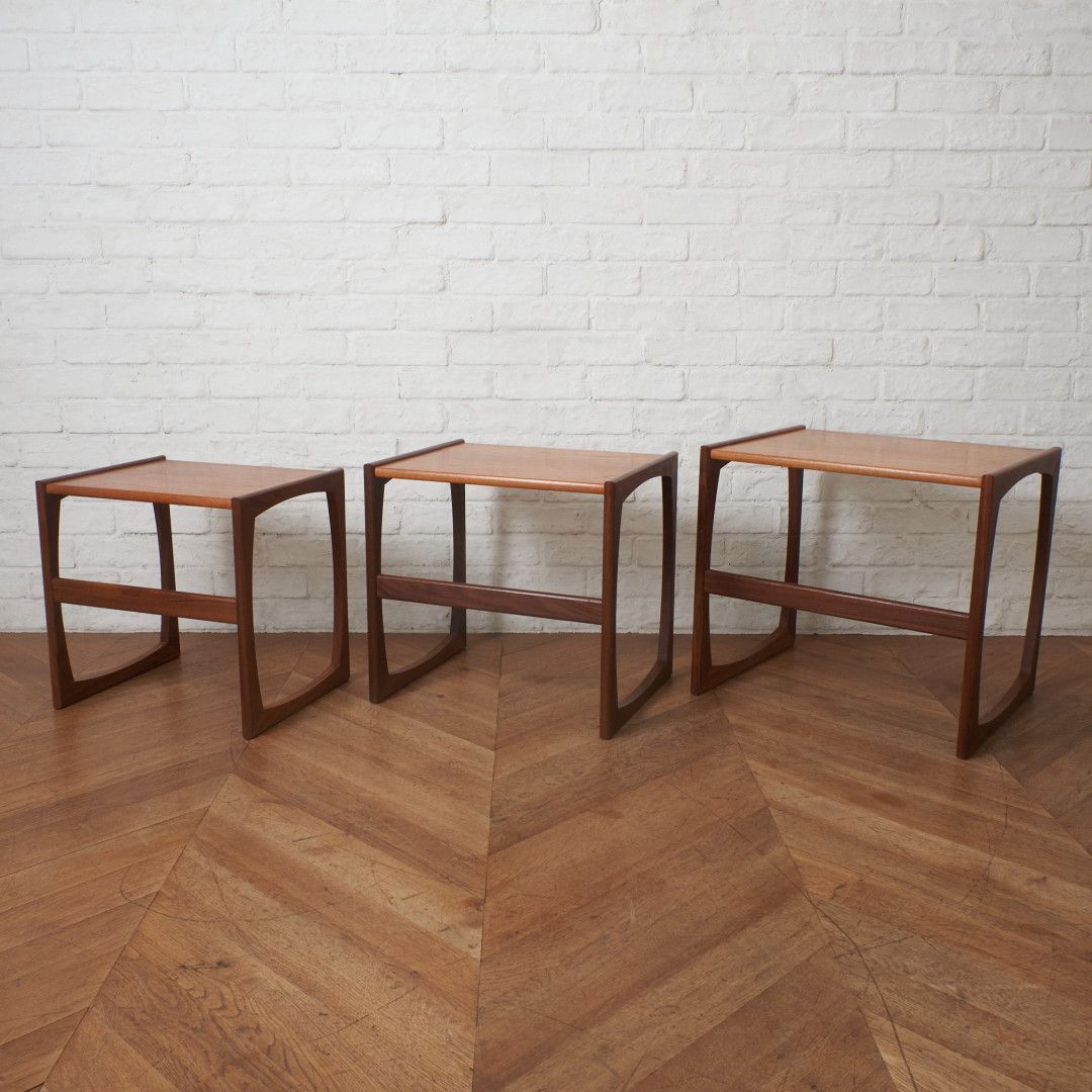 G-PLAN Quadrille ネストテーブル ヴィンテージ チーク 英国