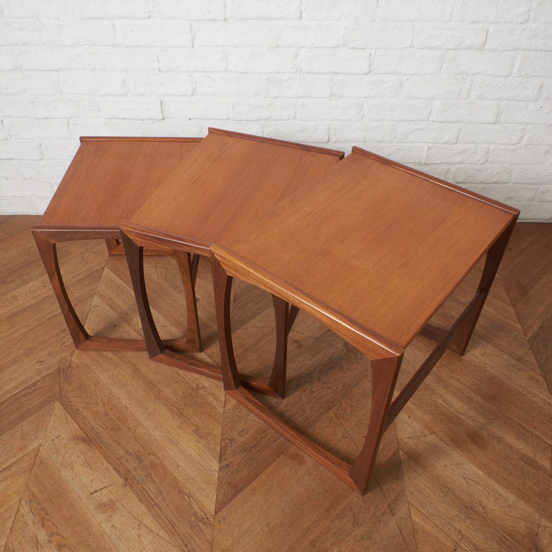 G-PLAN Quadrille ネストテーブル ヴィンテージ チーク 英国