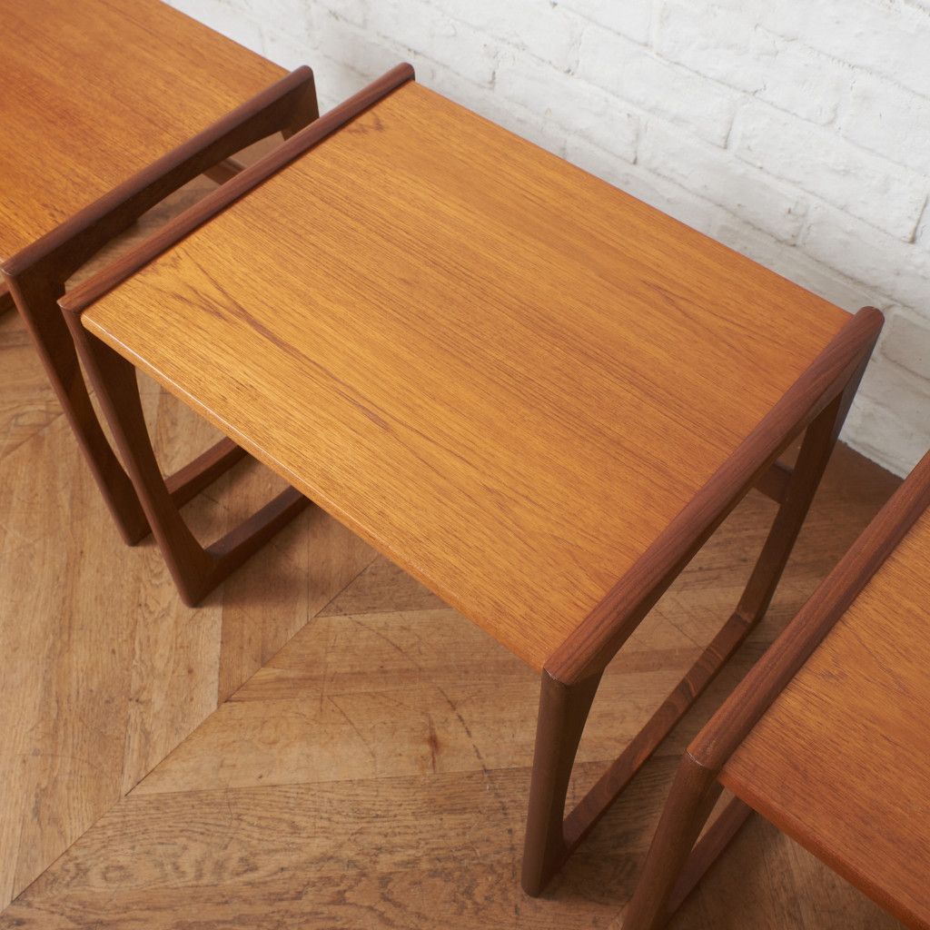 G-PLAN Quadrille ネストテーブル ヴィンテージ チーク 英国