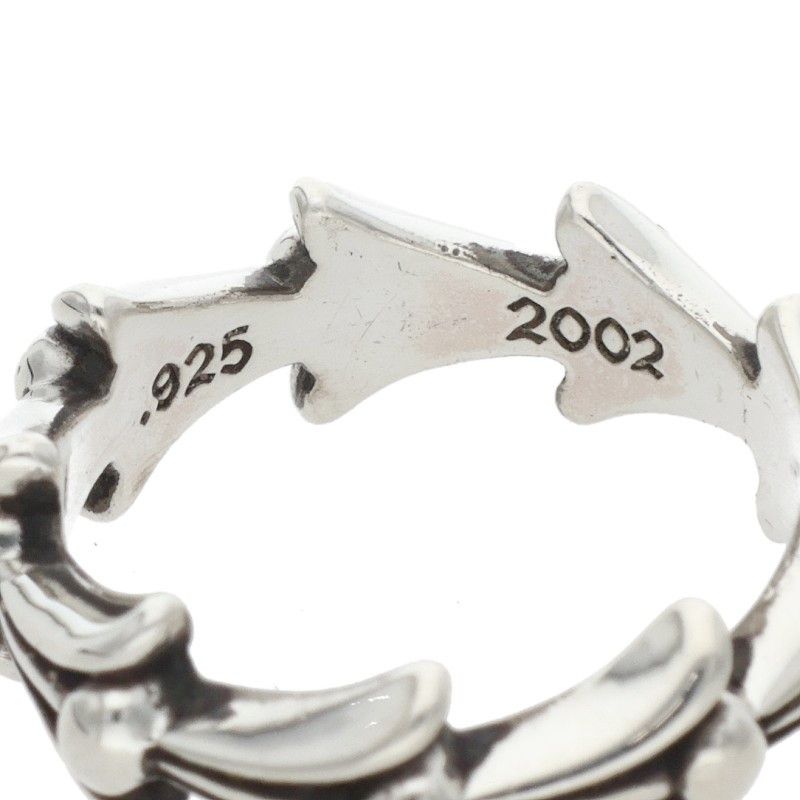 クロムハーツ CROSS TAIL/クロステイル シルバーリング メンズ 9号