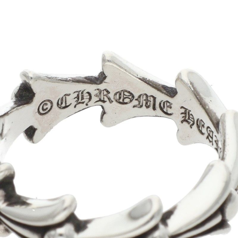 クロムハーツ CROSS TAIL/クロステイル シルバーリング メンズ 9号
