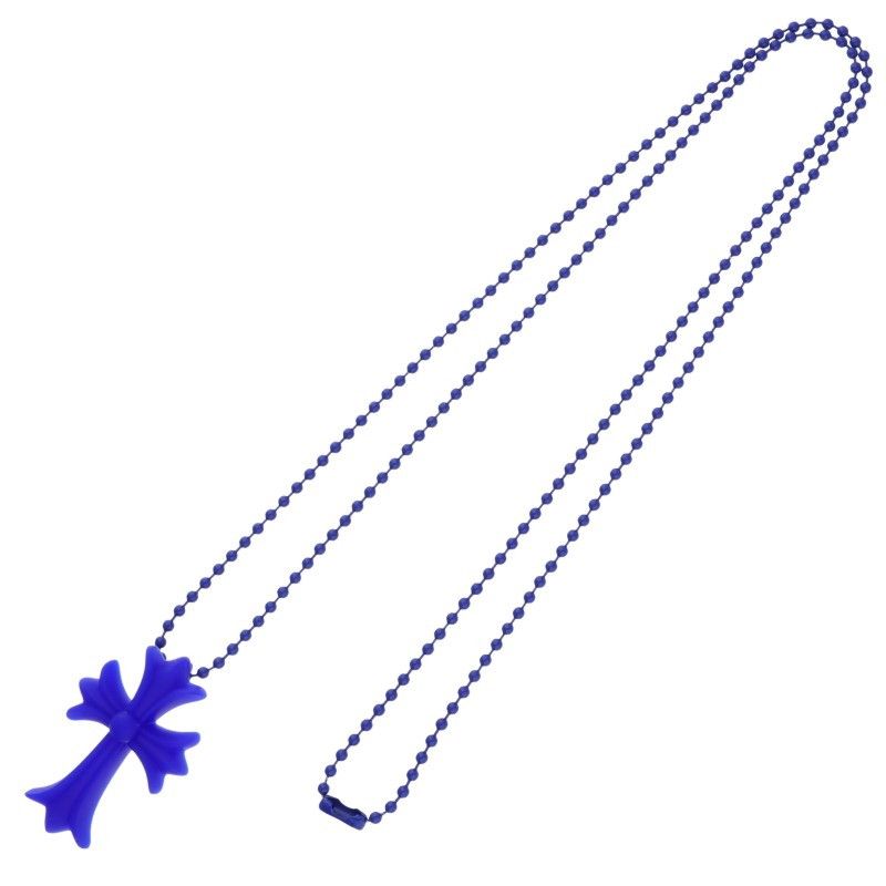 キ*可様 クロムハーツ ネックレス RUBBER CRS SML ラバースモール クロムハーツ RUBBER CH CRS SML ラバースモールCHクロス ラバー