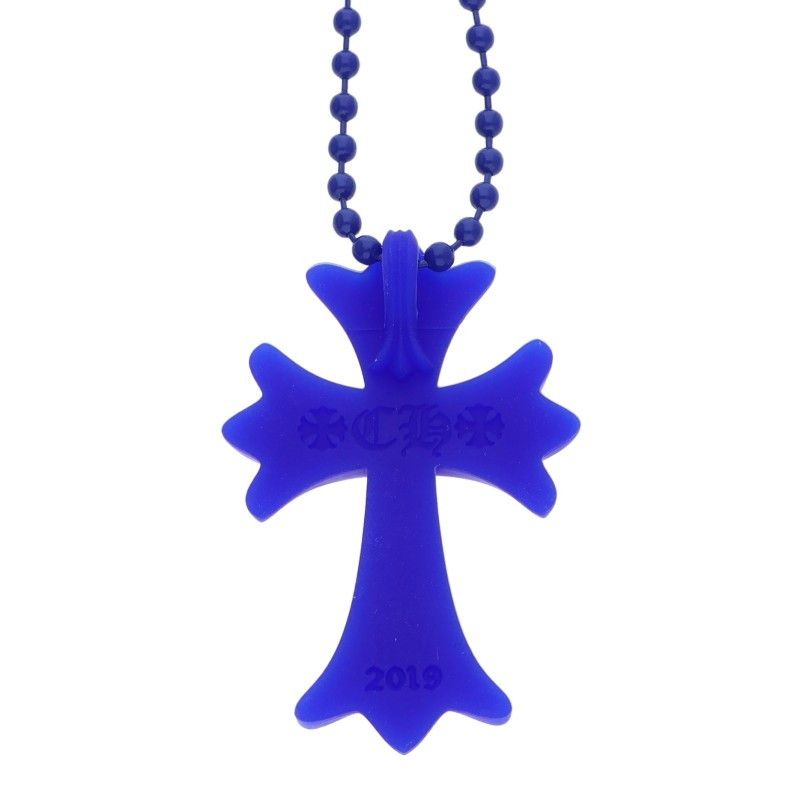 キ*可様 クロムハーツ ネックレス RUBBER CRS SML ラバースモール クロムハーツ RUBBER CH CRS SML ラバースモールCHクロス ラバー