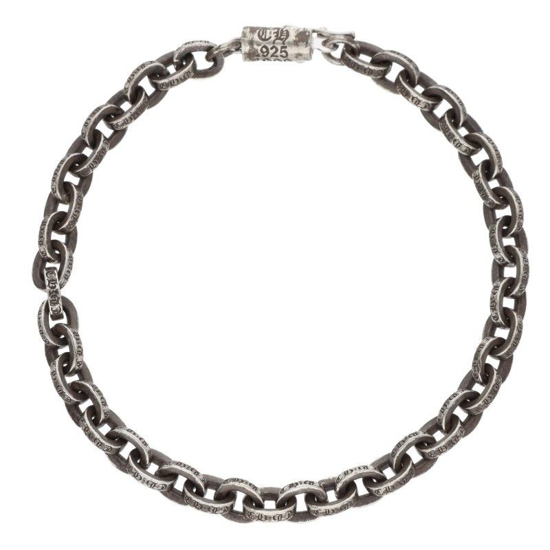 クロムハーツ PAPER CHAIN/ペーパーチェーン シルバーブレスレット