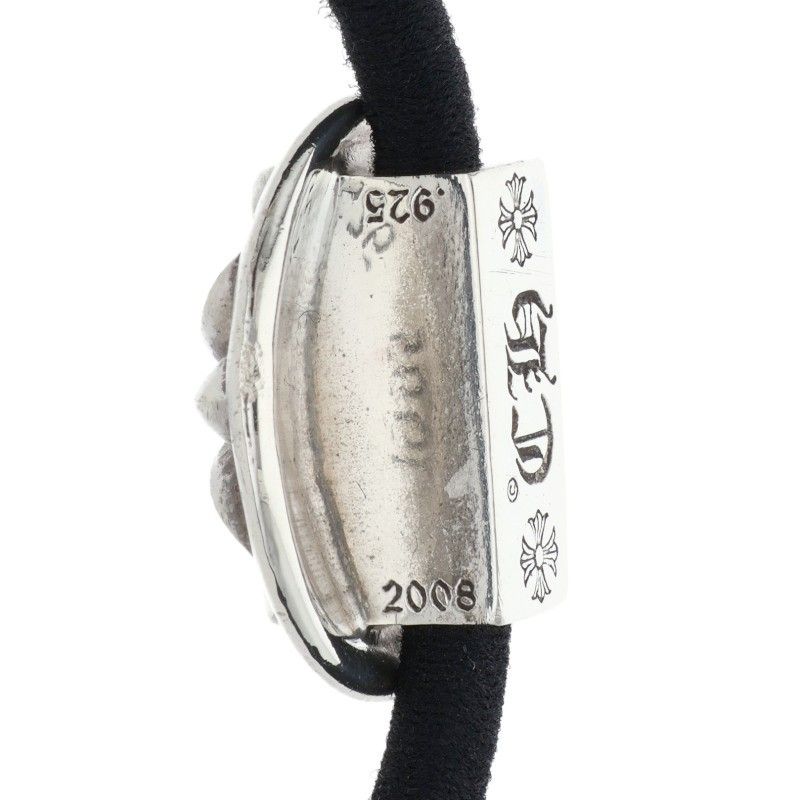 クロムハーツ HAIRBAND/クロスボールボタンヘアゴム シルバーコンチョ