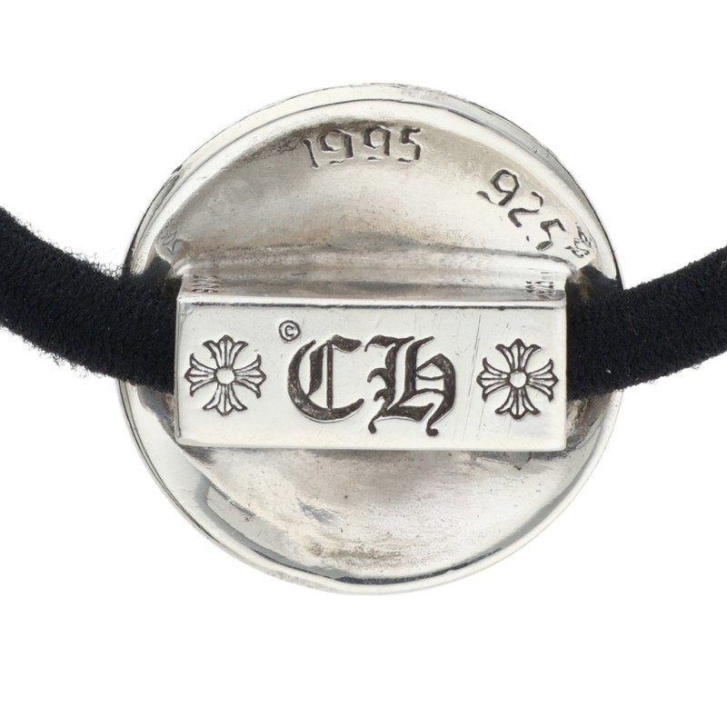 クロムハーツ HAIRBAND/クロスボールボタンヘアゴム シルバーコンチョ