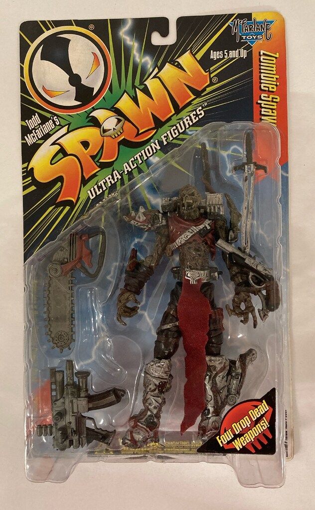 McFARLANE TOYS SERIES 7 / ULTRA ACTION FIGURE ZOMBIE SPAWN (前掛け