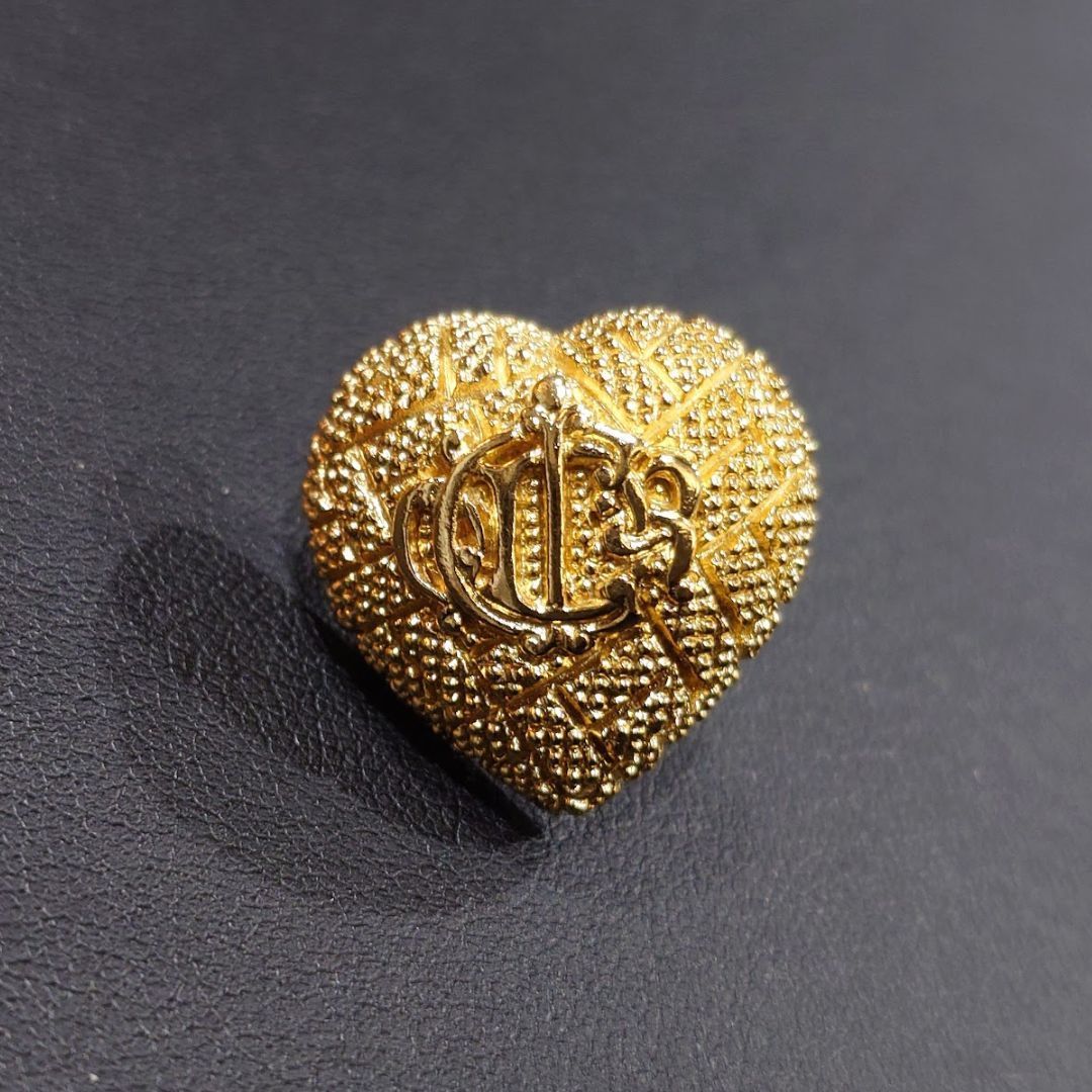 ヴィンテージ Christian Dior CD クリスチャン ディオール ハート型