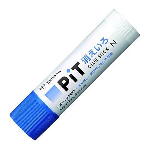 トンボ鉛筆 スティックのり 消えいろピット N 20個 PT-NC-20P