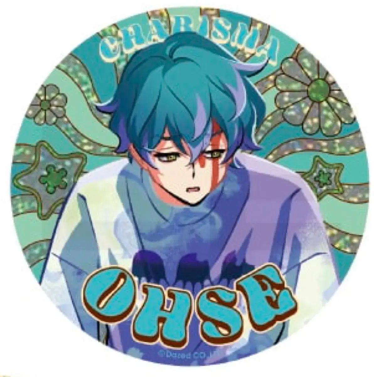 カリスマ大瀬GANBOカフェ缶バッジ - メルカリ