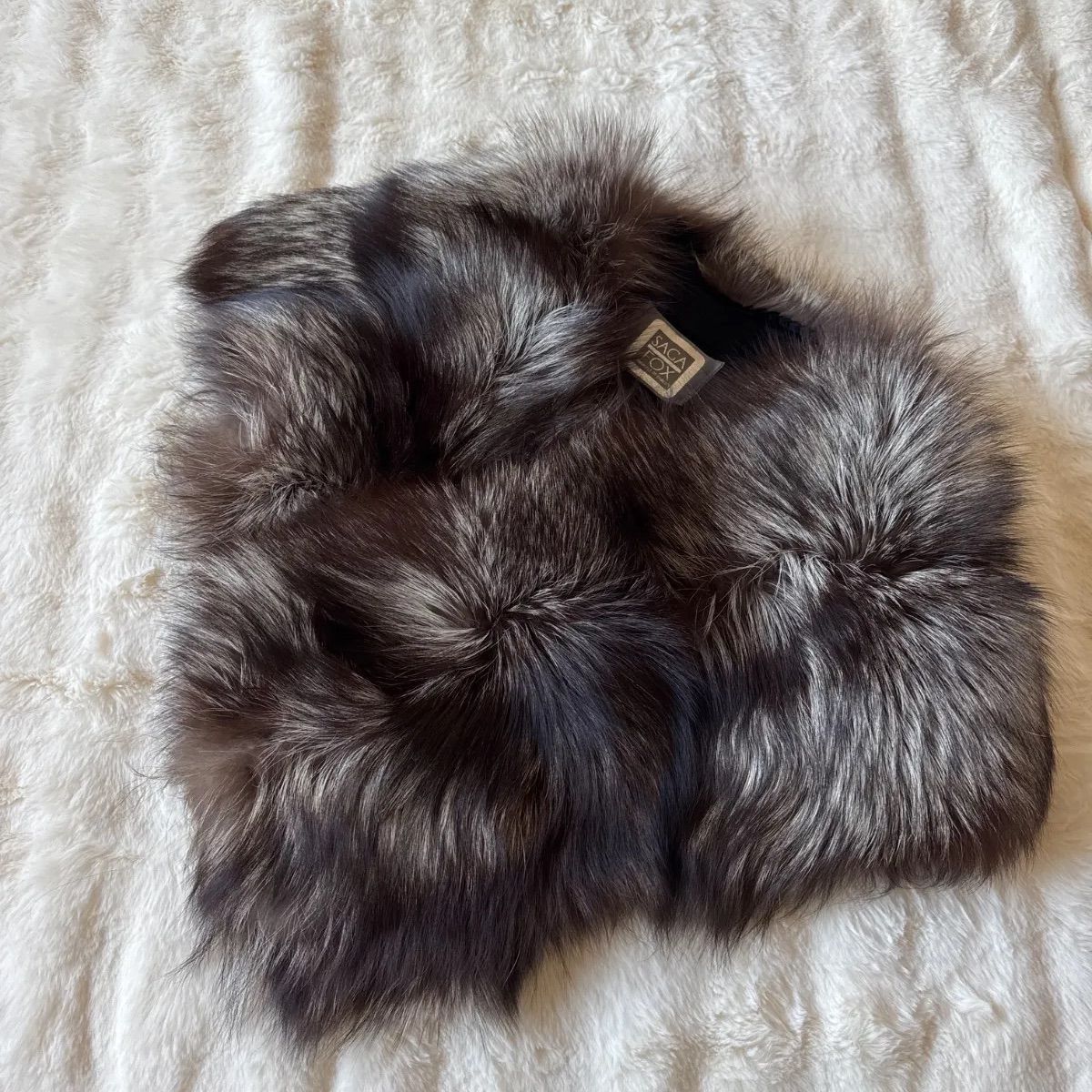 SAGA FOX サガフォックス 上質 リアルファー 全長140cm 美品 - メルカリ