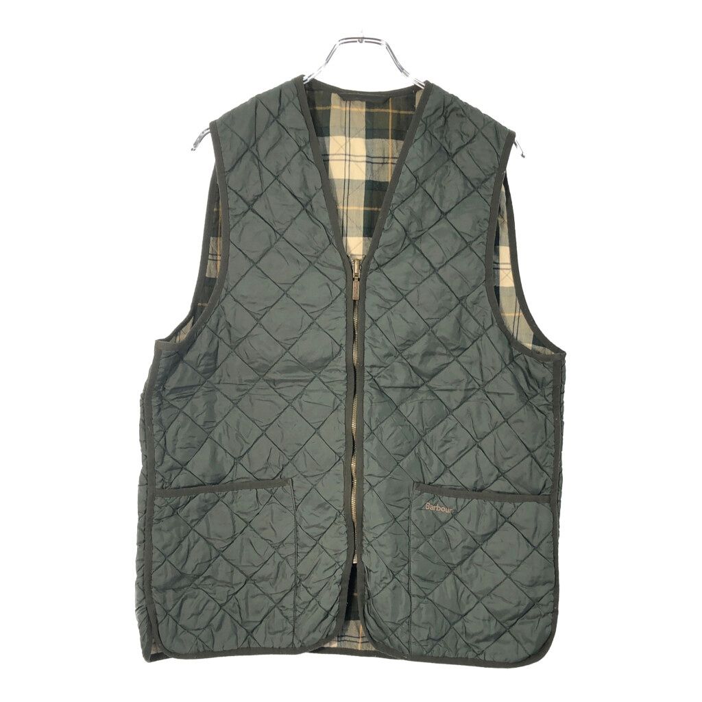 ［未使用］Barbour バブアー フロントジッパー キルティングライナー Barbour バブアー CLASSIC ZIP-IN LINER キルティングライナーベスト