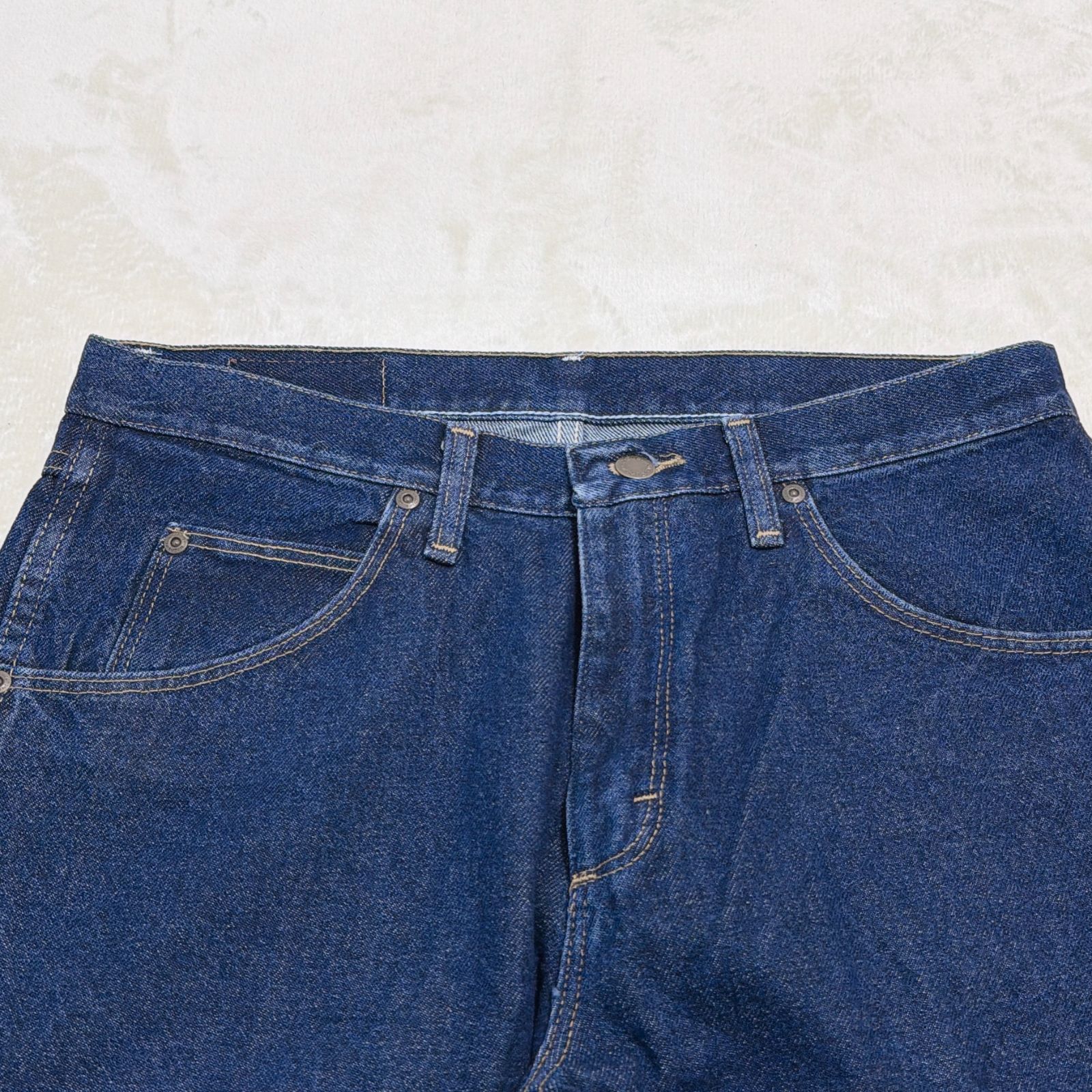 美品】Wrangler PREMIUM QUALITY メキシコ製 W33L30 濃紺デニム 
