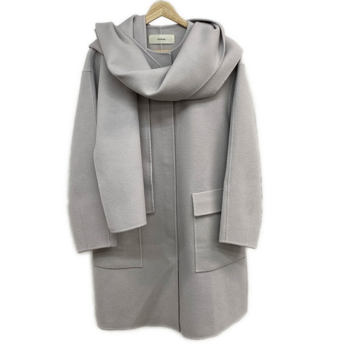 CYCLAS(シクラス) コート サイズ34 S レディース美品 - ライトグレー