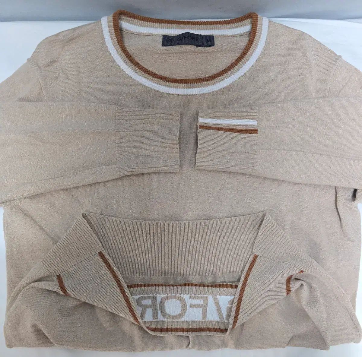 G/FORE (ジーフォア) レディース ゴルフウェア 長袖 ニット Tシャツ