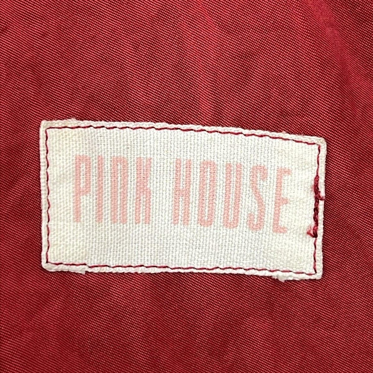 PINK HOUSE(ピンクハウス) ブルゾン サイズL レディース美品 - レッド