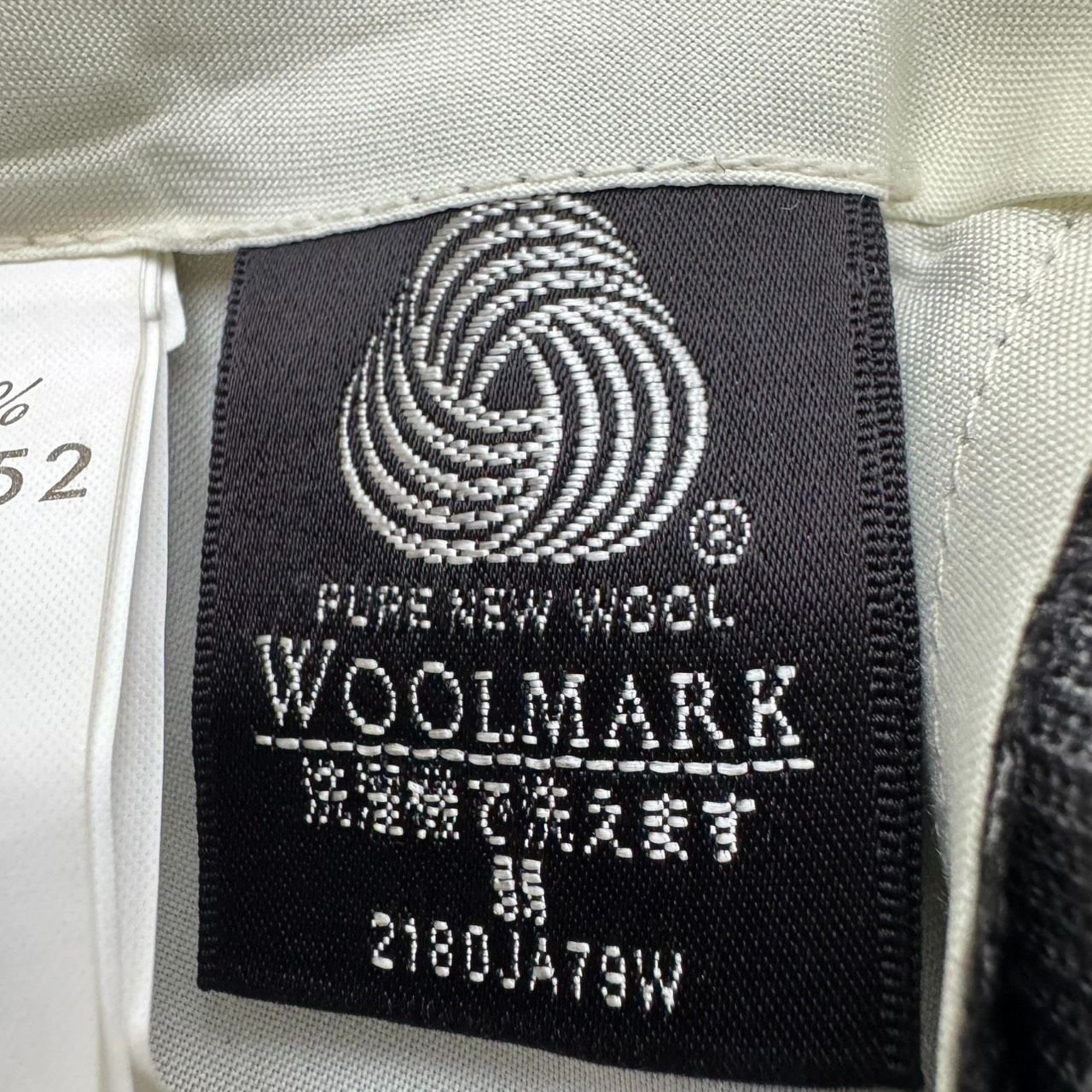 ポロクラブ ウール100% グレンチェック スラックス W85 PURE NEW WOOL