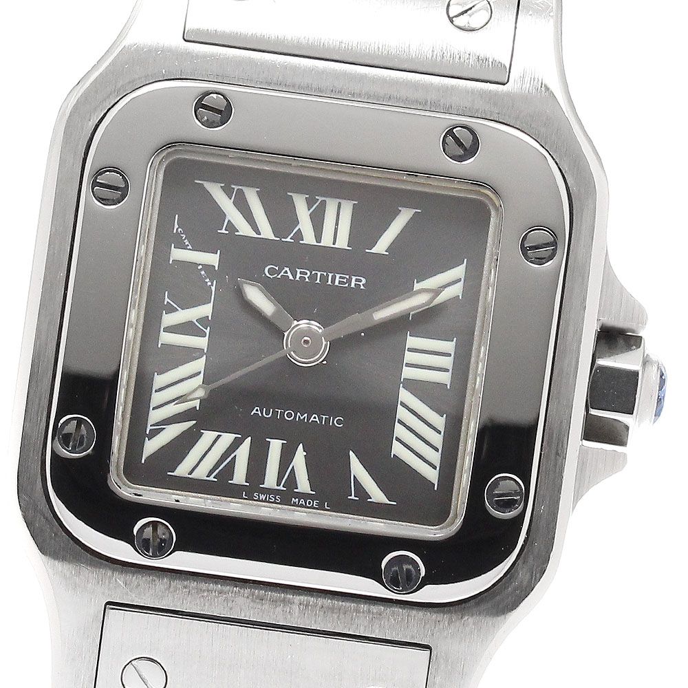 カルティエ CARTIER W20066D6 サントスガルベSM アジア限定モデル 自動