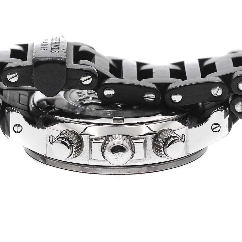 訳あり エルメス HERMES CL2.315 クリッパーダイバー クロノグラフ