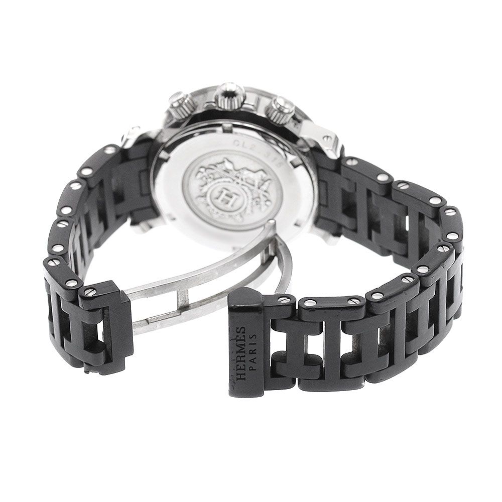 訳あり エルメス HERMES CL2.315 クリッパーダイバー クロノグラフ