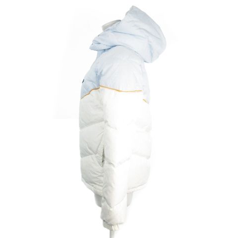 ナイキ NIKE ダウンジャケット M 水色 ライトブルー 白 ホワイト