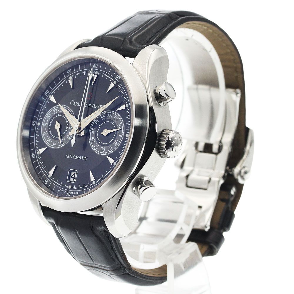 カール F.ブヘラ CARL F.BUCHERER 00.10910.08.33.01 マネロ セントラルクロノ デイト 自動巻き メンズ 保証書付き_934291 カール F.ブヘラ CARL F.BUCHERER 00.10910.08.33.01 マネロ